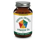 essential organ vitamine d3 25mcg, 120 capsules