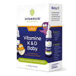 vitakruid vitamine k & d baby druppels 10 ml, 2x10 ml