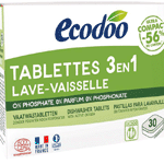 ecodoo vaatwas tabletten 3-in-1 geconcentreerd, 30 stuks