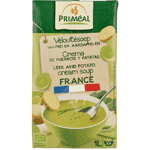 Primeal Aardappel Prei Soep Uit Frankrijk Bio, 1ltr