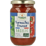 Primeal Tomatensaus Bascilicum Uit Frankrijk Bio, 350 gram