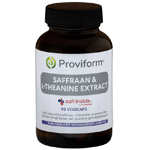 proviform saffraan 30mg active & theanine extract, 90 veg. capsules