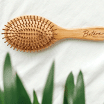 betereproducten haarborstel van bamboe en natuurlijk rubber, 1 stuks