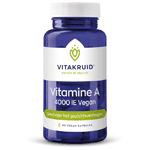 vitakruid vitamine a 4000 ie vegan, 100 veg. capsules