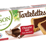 bisson tartelettes koekjes met pure chocolade bio, 150 gram