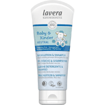 lavera baby en kinder sensitiv wash & shampoo en-fr-it-de, 200 ml
