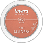 lavera velvet blush powder rosy peach 01, 5 gram