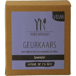yours naturally geurkaars in glas lavendel 20cl, 1 stuks