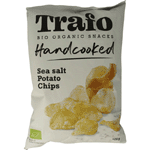 trafo chips handcooked zeezout bio, 125 gram