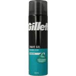 gillette base shaving gel sensitive, 200 ml
