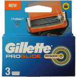 Gillette Fusion Powerglide Mesjes, 3 stuks
