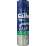 gillette series shaving gel sensitive, 200 ml