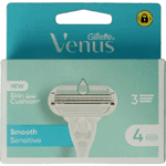 Gillette Venus Sensitive Scheermesjes, 4 stuks