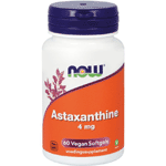 now astaxanthine 4mg, 60 soft tabs