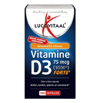 Lucovitaal Vitamine D3 75mcg 3000ie, 365 capsules
