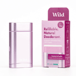 wild natural deodorant purple case & coconut & vanilla, 40 gram