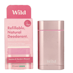 Wild Natural Deodorant Pink Case & Jasmine Mandarin, 40 gram