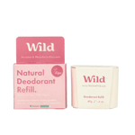 Wild Natural Deodorant Jasmine & Mandarin Blossom Refil, 40 gram