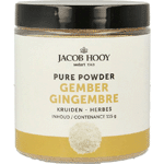 jacob hooy pure powder gember, 115 gram