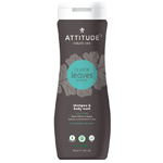 attitude super leaves shampoo & body wash man 2 in 1, 473 ml