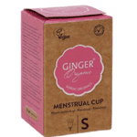 ginger organic menstruatiecup tpe - maat s, 1 stuks