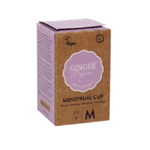 ginger organic menstruatiecup tpe - maat m, 1 stuks