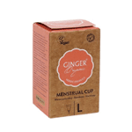 ginger organic menstruatiecup tpe - maat l, 1 stuks