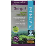 mannavital omega-3 algenolie platinum, 60 soft tabs