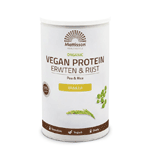 mattisson vegan protein erwten & rijst vanille bio, 500 gram
