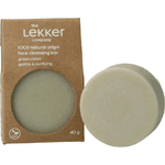 lekker company face bar green clean, 40 gram