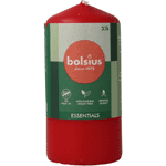 bolsius stompkaars 120/58 delicate red, 1 stuks