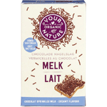 your organic nat hagelslag melk bio, 225 gram