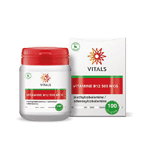 vitals vitamine b12 500mcg, 100 zuig tabletten