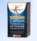 Lucovitaal Oesterkalk Calcium tabletten, 100 tabletten